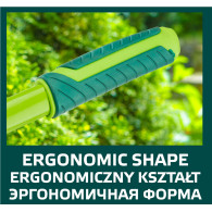 Nożyce do żywopłotu proste 550 mm, ostrze 185 mm