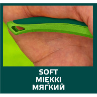 Sekator ogrodowy kowadełkowy z grzechotką, średnica cięcia 20 mm