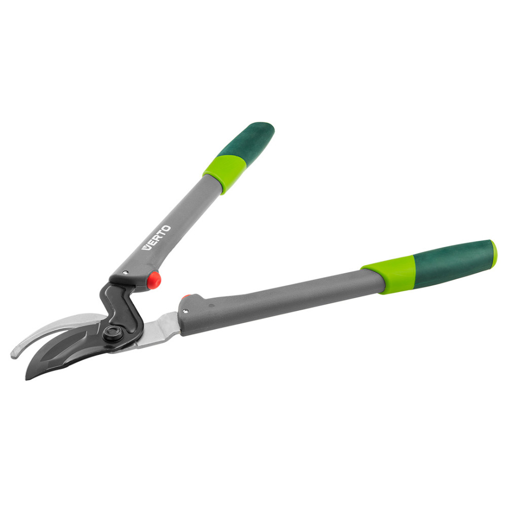 Beskärningssax med 520 mm skärblad, skärdiameter 30 mm, handtag av glasfiber.