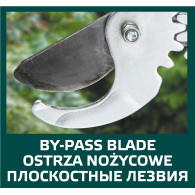 Sekator do gałęzi 690 mm, średnica ciecia 42 mm, uchwyty aluminiowe