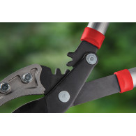 Sekator do gałęzi kowadełkowy 710 mm, średnica cięcia 42 mm, uchwyty aluminiowe
