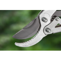 Teleskopisk grensax 670 mm, skärdiameter 45 mm, aluminiumhandtag