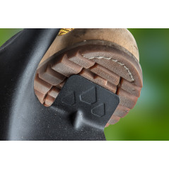 Spade med skarp klinga, trähandtag, T-Rex