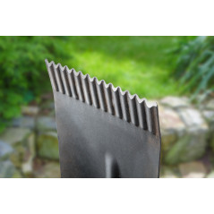 Spade, trähandtag, T-Rex