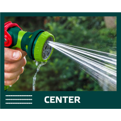 Spridarpistol med 8 funktioner och kontinuerlig strömningsreglering