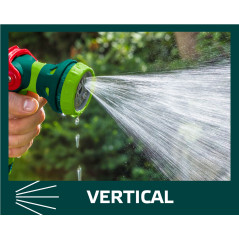 Spridarpistol med 8 funktioner och kontinuerlig strömningsreglering