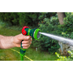 Spridarpistol med 8 funktioner och kontinuerlig strömningsreglering