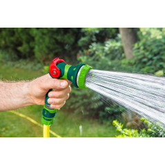 Spridarpistol med 8 funktioner och kontinuerlig strömningsreglering