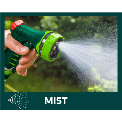 Spraypistol med 7 funktioner