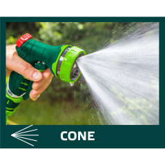 Spraypistol med 7 funktioner