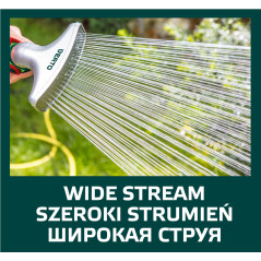 Spridningspistol med bred stråle