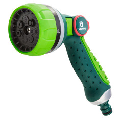 Spridarpistol med 7 funktioner och kontinuerlig justering av strålen.