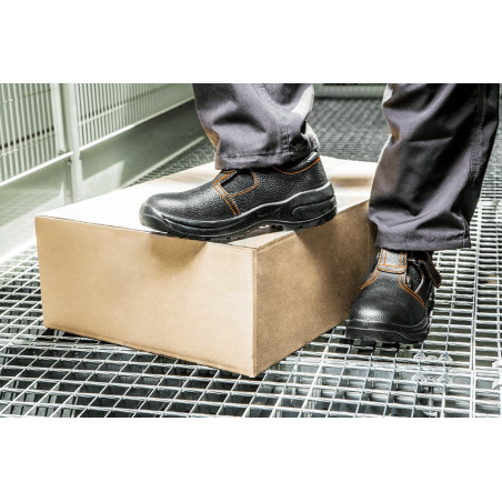 Arbetssandaler S1 SRC, läder, storlek 47