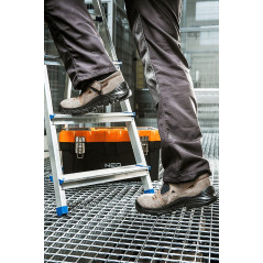 Arbetssandaler S1 SRC, mocka, storlek 44