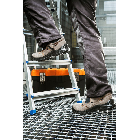 Arbetssandaler S1 SRC, mocka, storlek 44