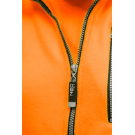 Fleecefodrad varseltröja, orange, storlek L