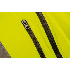 Arbetsvarseltröja, gul, storlek S