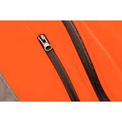 Arbetsjacka varning, orange, storlek XL