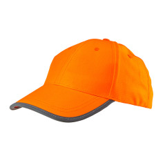 Orange smooth work cap
