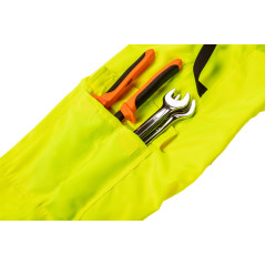 Arbetsbyxor, varningsfärgade, gula, storlek S