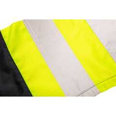 Arbetshängselbyxor, varningsfärgade, marinblå, storlek M