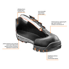 Arbetsskor OB, storlek 45