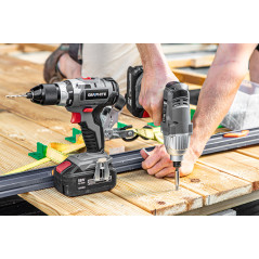 Borrmaskin och skruvdragare med borstlös motor Energy+ 18V, Li-Ion, 13 mm, utan batteri | HandlaSmidigt.se