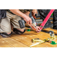 Wiertarko-wkrętarka akumulatorowa bezszczotkowa Energy+ 18V, Li-Ion, 13 mm, bez akumulatora