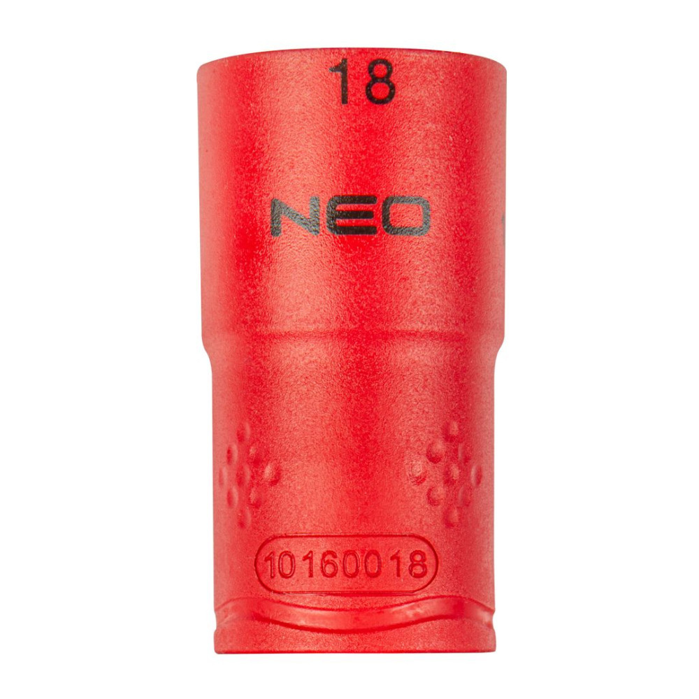 Nasadka sześciokątna 1/2' 18 mm 1000V Nasadka sześciokątna 1/2' 18 mm 1000V