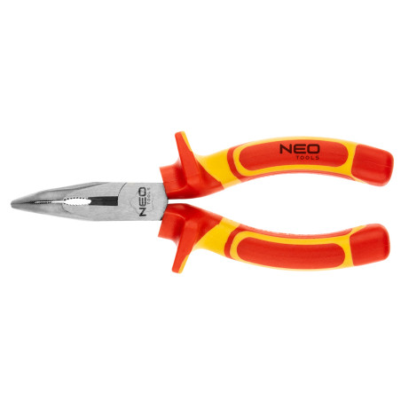 Tänger förlängda böjda 160 mm 1000V, CrV, polerade