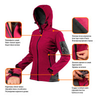 Kurtka softshell damska, rozmiar XXL