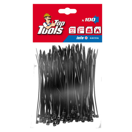 Spännband 2,5 x 100 mm, 100 st.