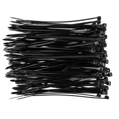 Bandklämmor 2,5 x 100 mm, 100 st, svarta