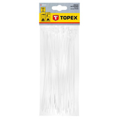 Spännband 2,5 x 200 mm, 100 st, vita