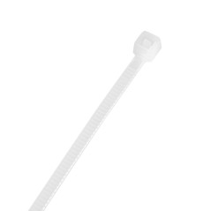 Spännband 2,5 x 200 mm, 100 st, vita | HandlaSmidigt.se