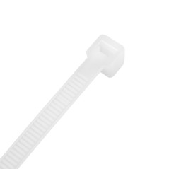 Bandklämmor 3,6 x 300 mm, 100 st, vita