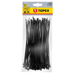 Bandklämmor 3,6 x 200 mm, 100 st, svarta