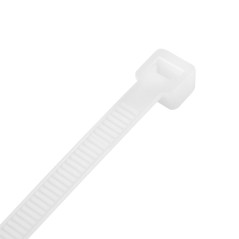 Strypklämmor 4,8 x 200 mm, 75 st, vita