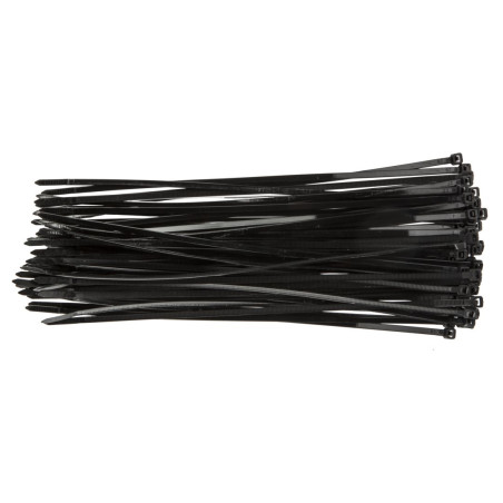 Spännband 4,8 x 300 mm, 75 st, svarta