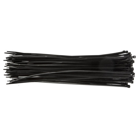 Justeringsspännen 4,8 x 370 mm, 75 st, svarta