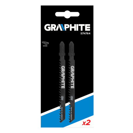 Sågblad för sticksåg, 8TPI, T-handtag, set om 2 st.