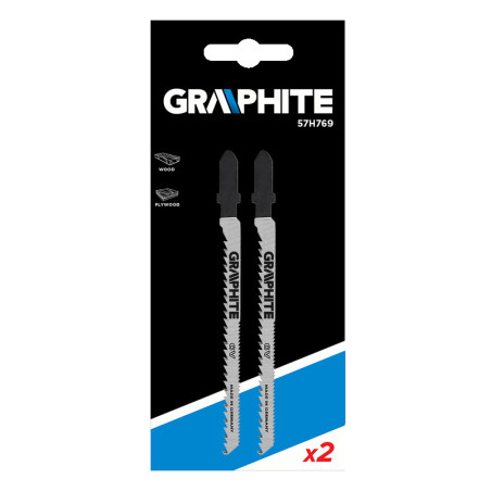 Sågblad för sticksåg, 10TPI, T-handtag, set med 2 stycken.