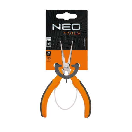 Precision förlängda raka tänger 130 mm