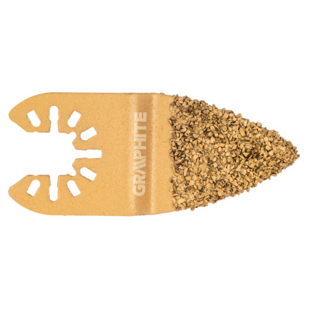 Slipande HM-skiva för keramik, 76 mm, täckt med wolframkarbidbeläggning.