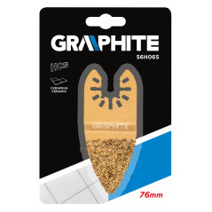 Slipande HM-skiva för keramik, 76 mm, täckt med wolframkarbidbeläggning.