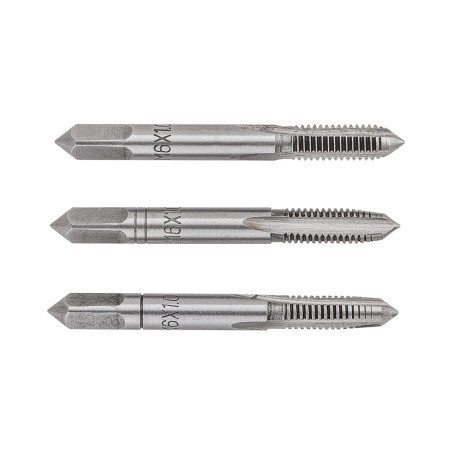 Gängverktyg M6, 3 st.