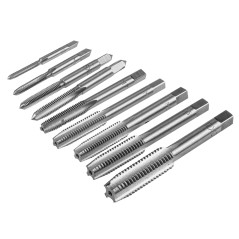 Skärningsverktyg och gängverktyg M3-M12, set med 20 stycken.