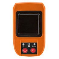 Laserplan 15 m, 360° horisontellt, med fodral och stativ 1,5 m.