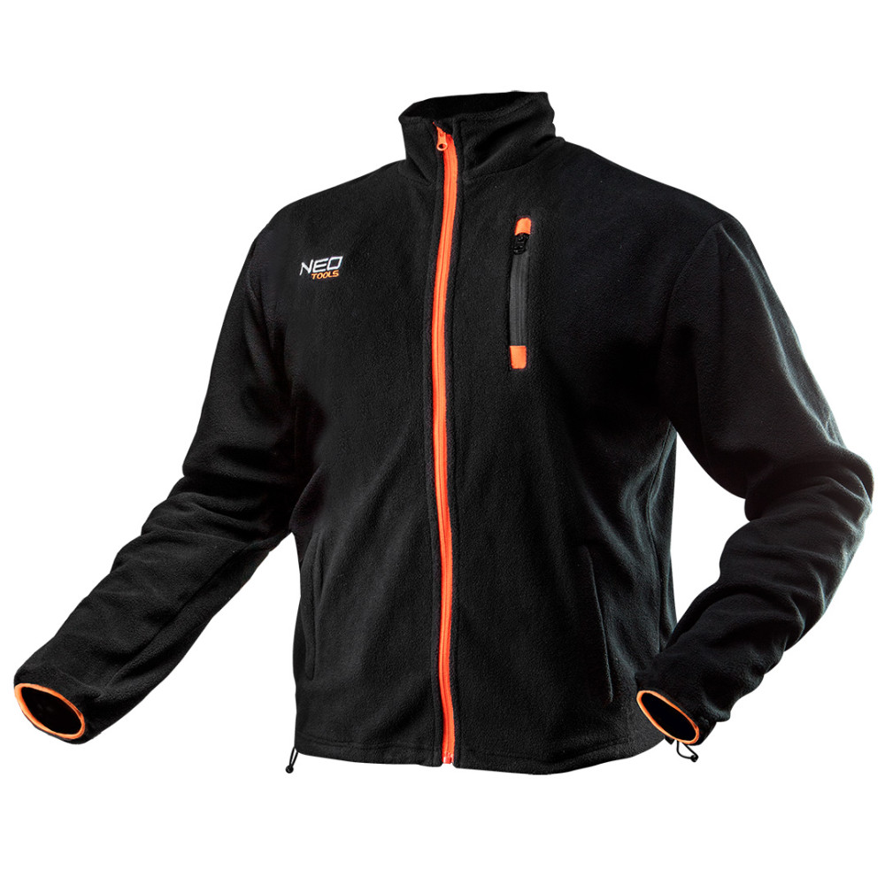 Bluza polarowa, czarna, rozmiar L/52 Bluza polarowa, czarna, rozmiar L/52