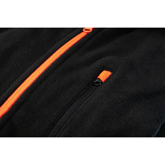 Fleecefodrad tröja, svart, storlek XL/56